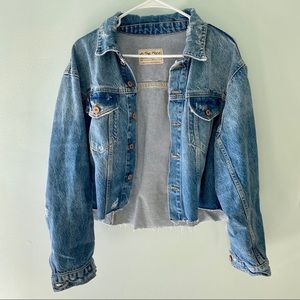 Free People Slouchy Jean Jacket